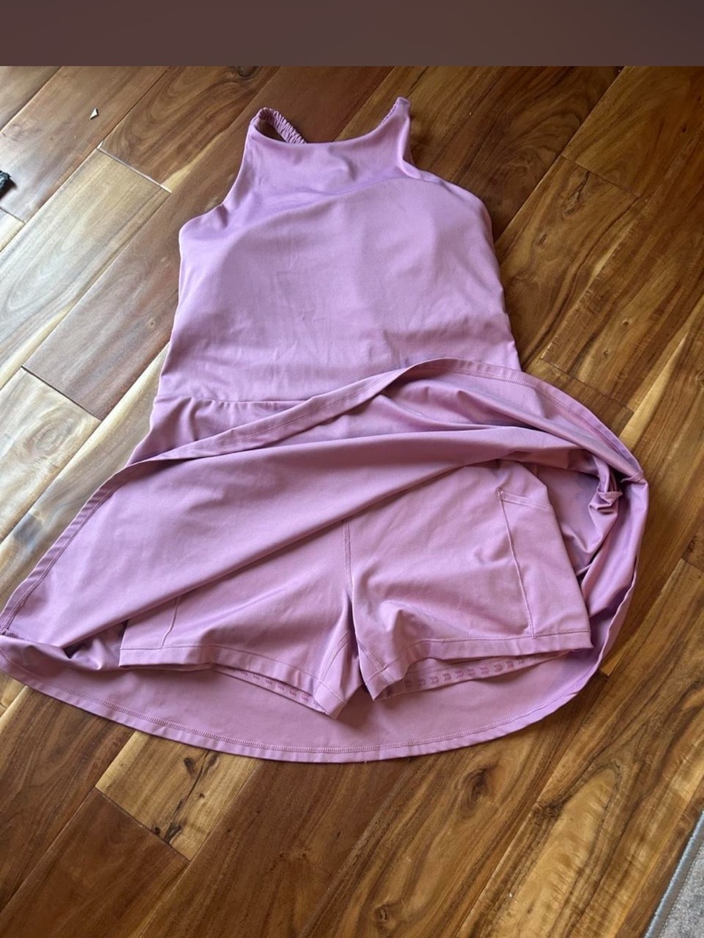all in motion Mauve Pink Active Romper with Built-In Shorts